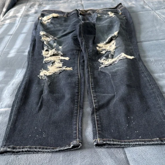 Judy Blue Women's Boyfriend Fit Jeans - Dark Blue - Picture 10 of 10